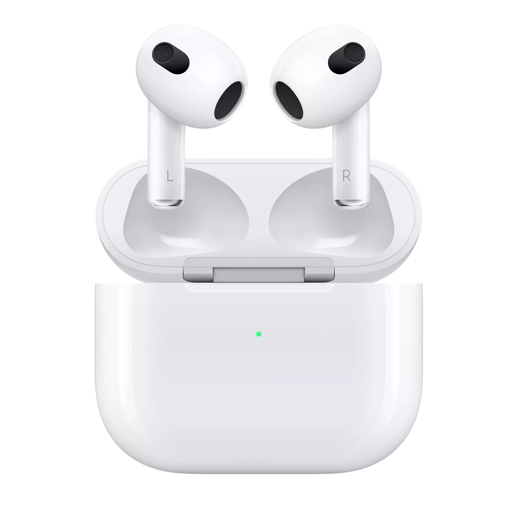 ايربودز  الجيل الثالث AirPods 3 طبق الأصل بمواصفاتها وخاصياتها بالصوت والجوده الأفضل من سماعة اذن لاسلكية 