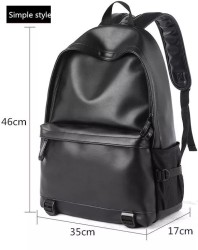 حقيبة جلد Mochila ذات سعة كبيرة متينة متعددة الجيب مقاومة للماء