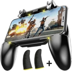 يد تحكم PUBG Mobile Wireless W10 Gamepad Remote Joystick 