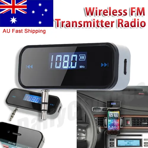 جهاز إرسال FM للسيارة يعمل بالبلوتوث 3.5 مللي متر محول راديو لاسلكي USB شاحن لاعب جديد