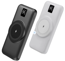 باور بانك TUGII-G12 اصلي مغناطيسي لاسلكي 15W قدرة 20000MAH حقيقية  سريع الشحن PD22