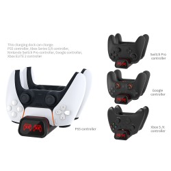 شاحن لوحدة التحكم DOBE Charging Dock for P-5  / X-SERIES S / X / N-S / GOOGLE TYX-0613B
