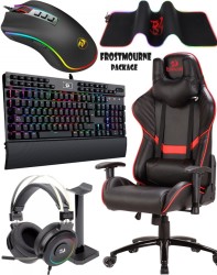 فروستمورن بكج ( كيبورد YAMA + ماوس COBRA FPS + سماعة LAMIA2 + ماوس باد NEPTUNE 