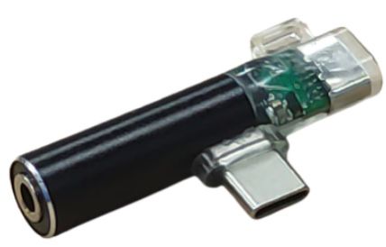 تحويلة الصوت 2 في 1 من تايب سي  إلى 3.5 ملم و شاحن موديل SX-62 
