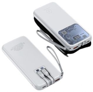 باور بانك UMB WUW Y116 اصلي 10000mAh قدرة حقيقية و فعلية PD 22.5W شاحن سريع شاشة LCD