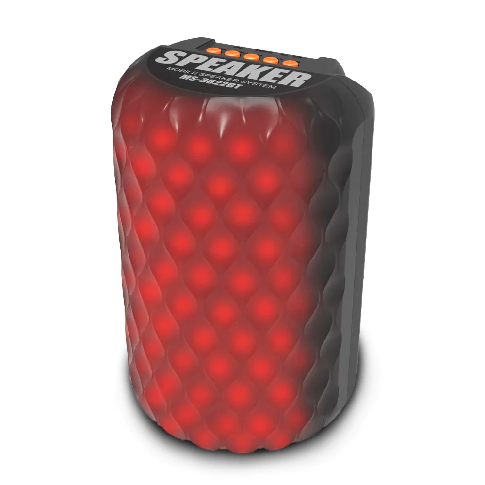  MS-3622BT سبيكر بلوتوث 3 بوصات LED