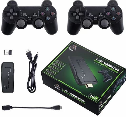 اتاري ريترو 4K HD اكثر من 20000 لعبة لاسلكي 2.4G 64GB