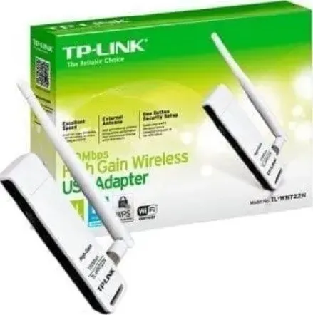 محول USB لاسلكي TP-LINK TL-WN722N بسرعة 150 ميجا بت في الثانية