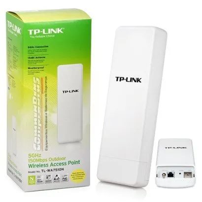 نقطة وصول لاسلكية خارجية TP-LINK TL-WA7210N بسرعة 2.4 جيجا هرتز وسرعة 150 ميجابت في الثانية 