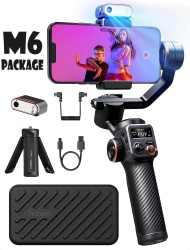 M6 بكج ( Hohem iSteady M6 Kit مانع اهتزاز للهواتف الذكية )