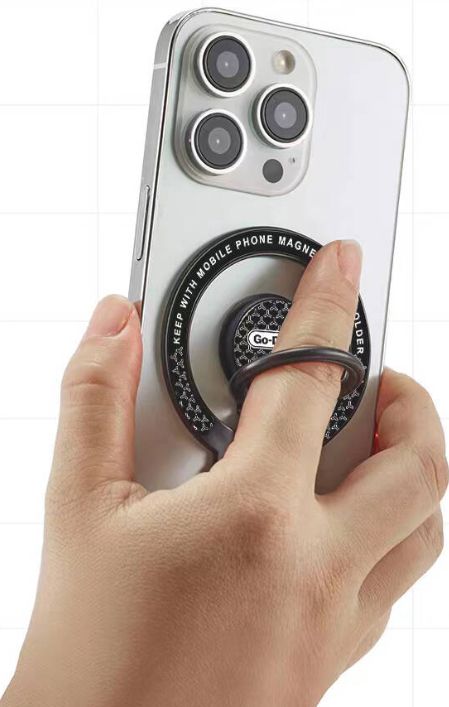 رينج حلقي مغناطيسي Go Des GD-G096 Magsafe مع حامل دعم الشحن