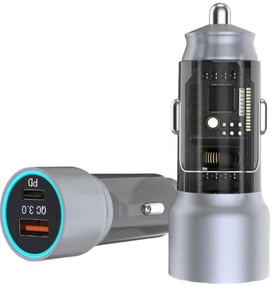 YESPLUS YS-1208 PD+QC شاحن سيارة 38 واط