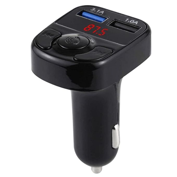 مشغل MP3 للسيارة X22 يحتوي على البلوتوث ، ويدعم الاتصال ، وجهاز إرسال FM ، ومكبر الصوت ، و USB للشحن