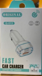  Q-013 - شاحن سيارة USB مزدوج
