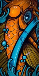 حماية خلفية 3D لكافة الأنواع برسومات من UV ثلاثية الأبعاد