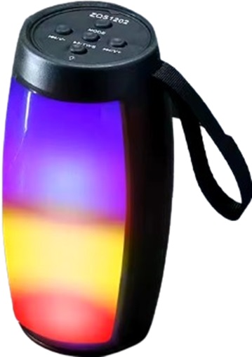 سبيكر القارورة البركانية المضيئة  WS-1202 RGB
