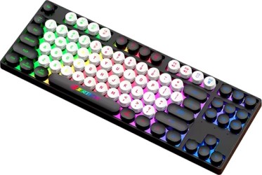 كيبورد 80% مكس RGB جيمنج  JERTECH DK600