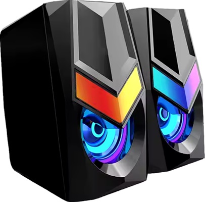 سبيكر 4.5 إنش S3 عدد 2 جيمينج سلكي JERTECH RGB  