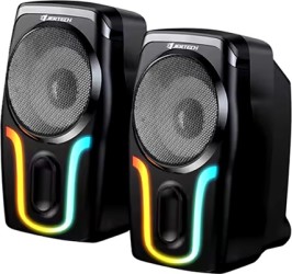 سبيكرات جيمينج ثنائية مكتبية للحواسيب من JERTECH S5