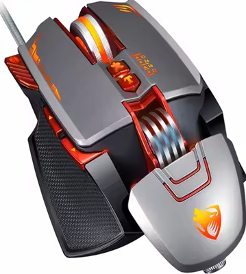CNYMANY MACRO - ماوس جيمنج هايبر كلو V9 T-Wolf 3200 DPI