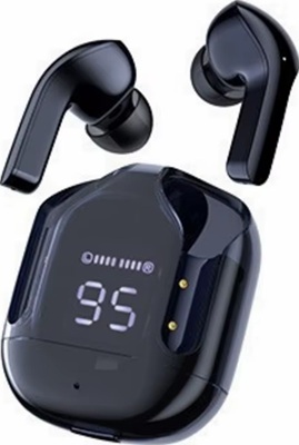 ايربودز كلاس جلاس العازلة للضوضاء ANC مع شاشة عرض UltraPods