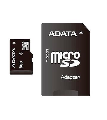 ذاكرة 8 جيجا بايت من ADATA مع تحويلة 