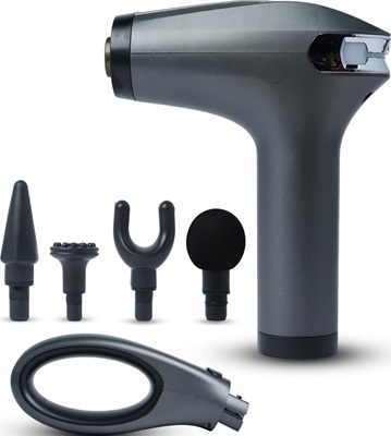 جهاز تدليك ومساج 4 في 1 Fascial Gun Pro