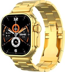  X10 Ultra 3 Max دبل كاسكيت  - ساعة ذكية جولد