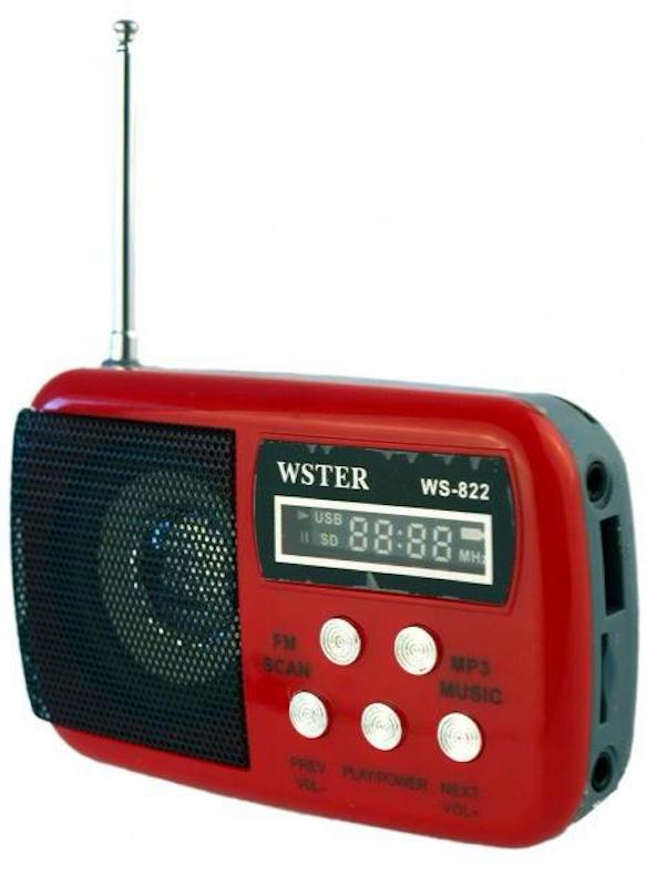 WSTER رقمي صغير - سبيكر بلوتوث WS-822