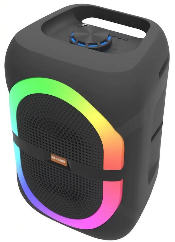 RGB KARAOKE حجم 8 انش مع إضاءة LED جودة صوت عالية مع باس واضح - سبيكر بلوتوث MS-2042BT